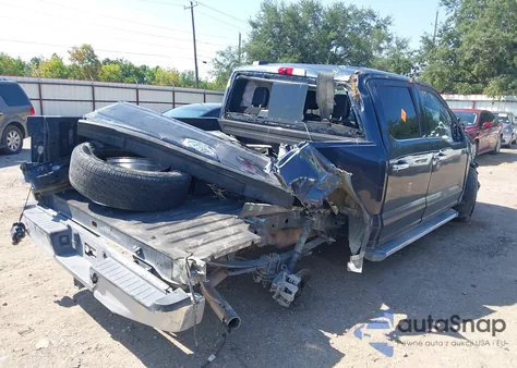 2022 Ford F-150 Lariat z USA, uszkodzony, nr VIN 1FTFW1E83NFB69995